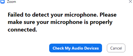 macbook air zoom microphone not working