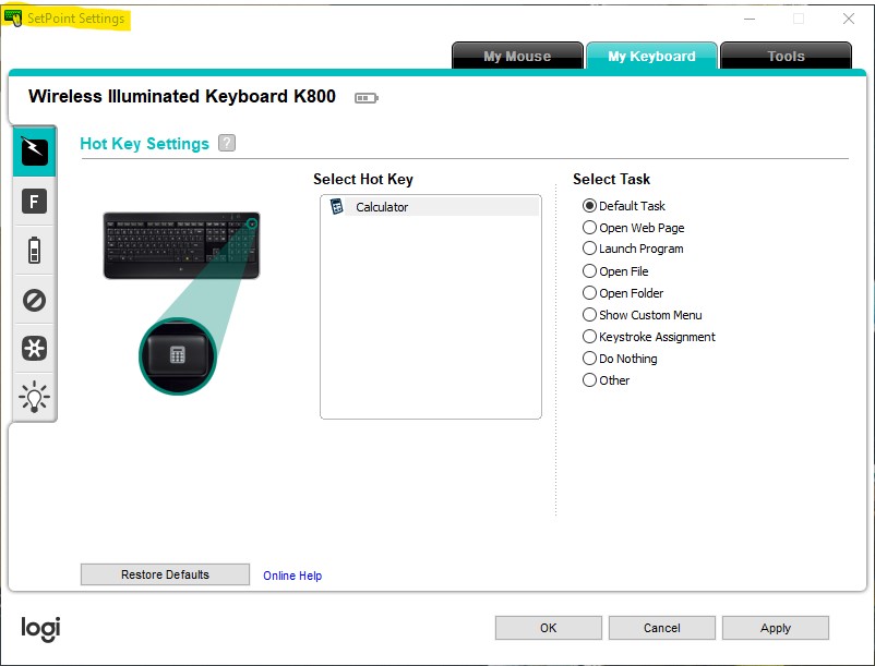 logitech receiver software