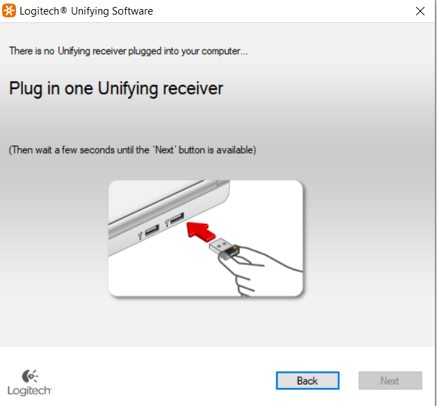 Logitech программа для подключения устройств unifying Logitech B175 receiver CU0019 not being detected not able to unify, it says unif