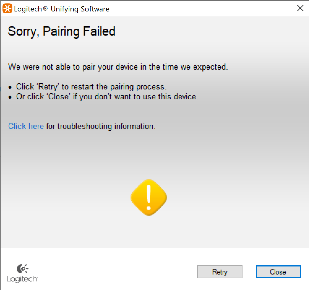 Pair failed. Logitech Unifying software. Поддержка Unifying. Logitech Unifying. Pairing failed.