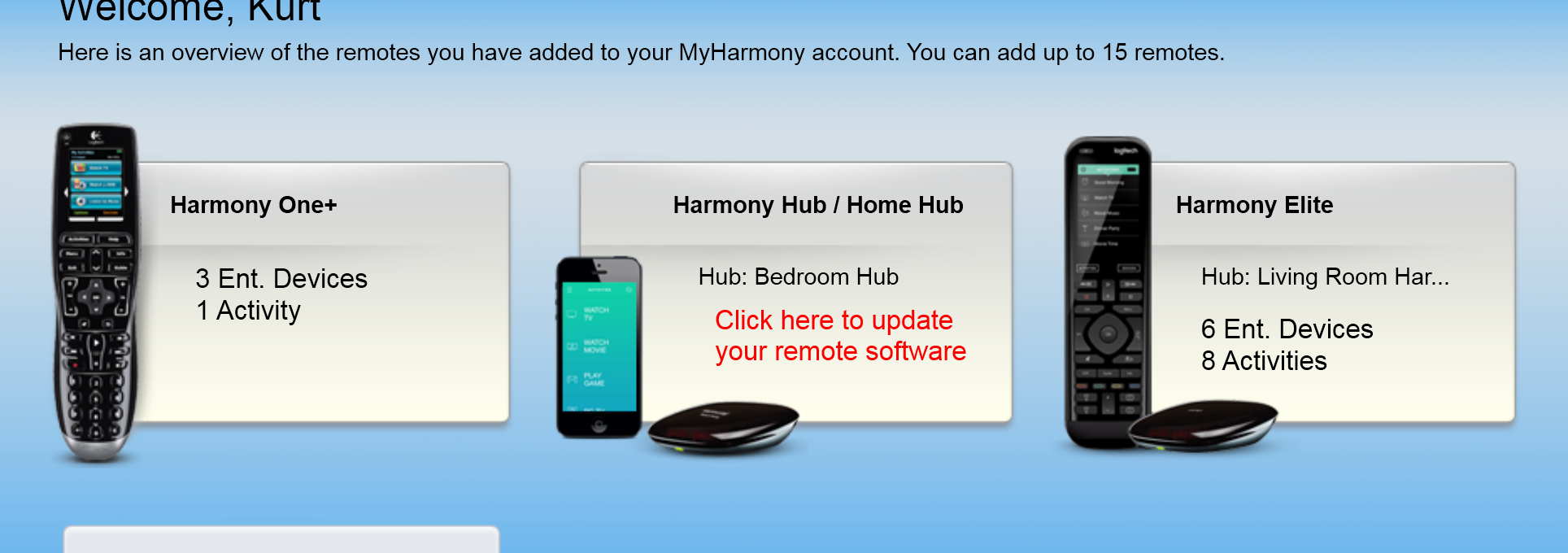 my harmony remote software for mac