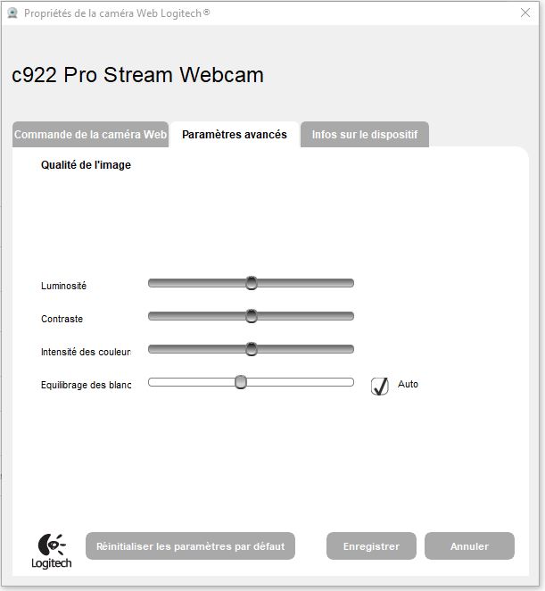 dell integrated webcam settings